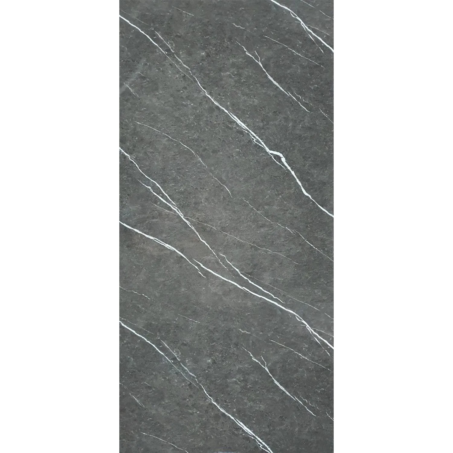 Aluverbund24 PVC Wandpaneele Duschrückwand Küchenrückwand Nero-Black in Mar günstig online kaufen