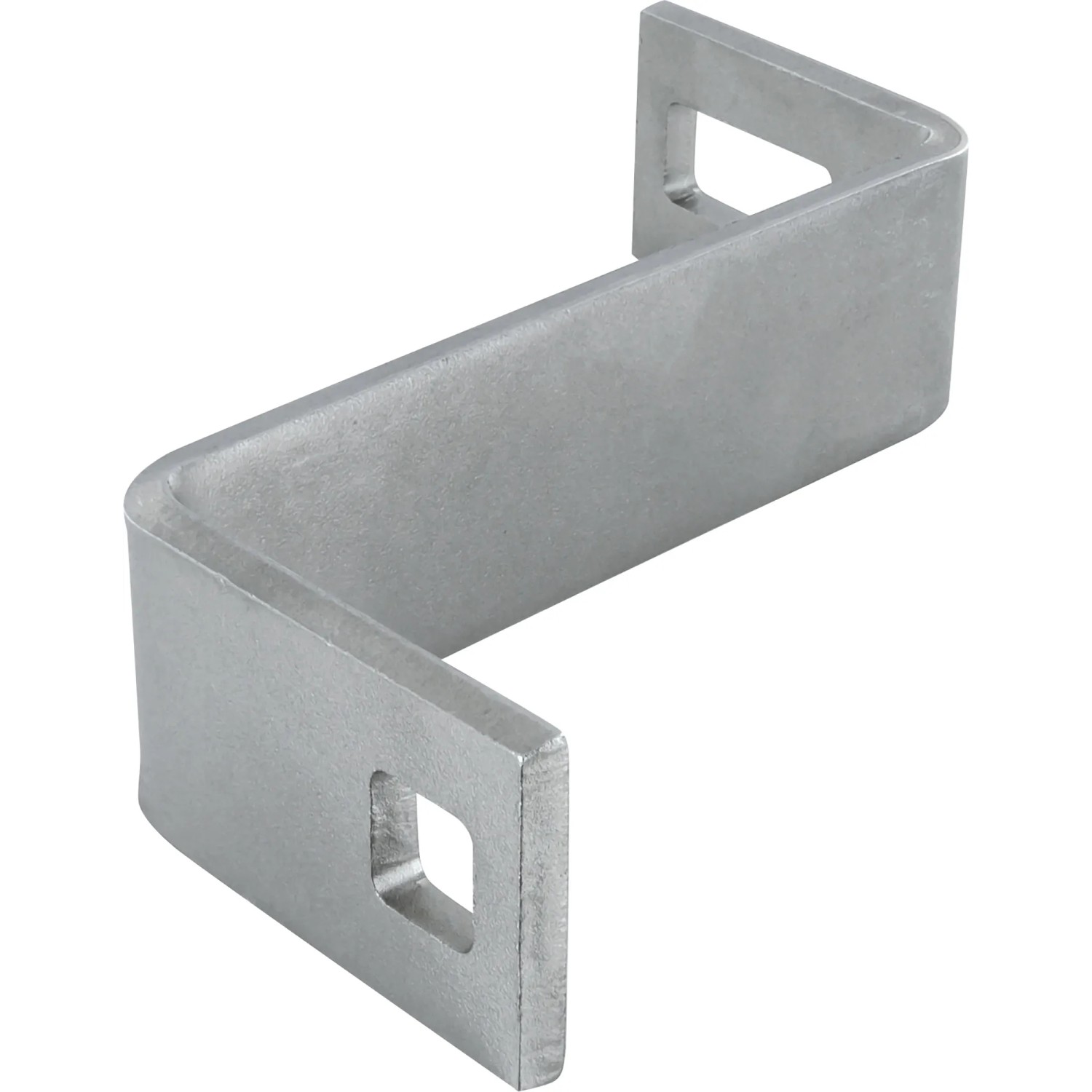 Detailaufnahme: Schwaiger Ziegelhaken aus Metall für die Montage von PV-Modulen auf dem Dach.