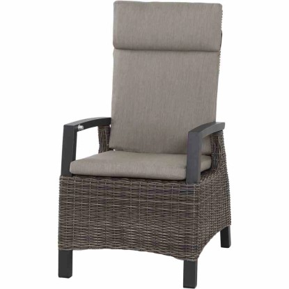 Siena Garden Corido Dining Move Sessel Anthrazit-Matt 61 cm x 72 cm x 109 cm