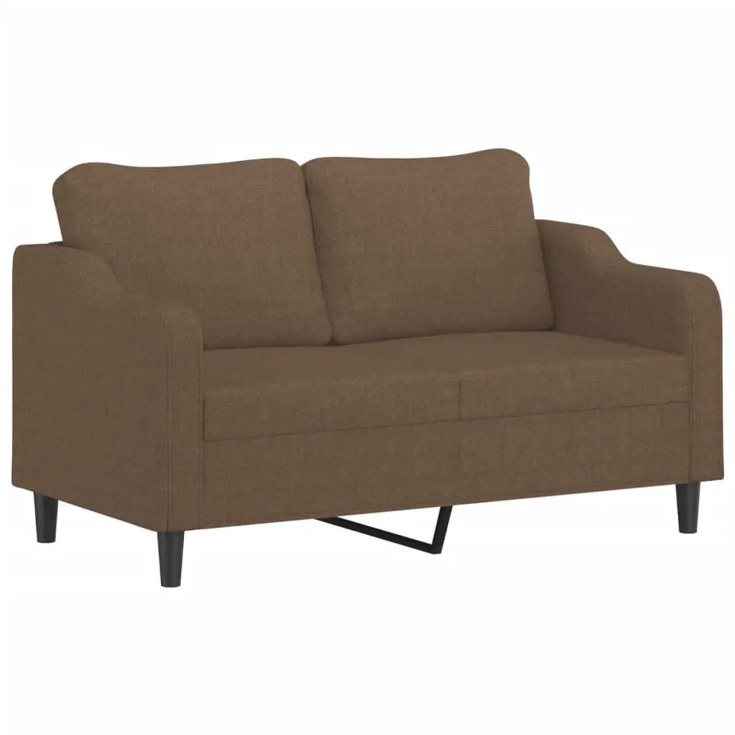 vidaXL 2-Sitzer-Sofa Braun 140 cm Stoff 359362 günstig online kaufen