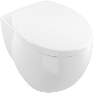 Villeroy & Boch WC-Sitz Aveo New Generation, Alpinweiß, mit Soft-Close Funktion.