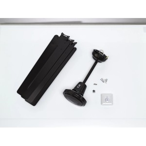 Westinghouse Deckenventilator Industrial 142 cm Espresso, Einzelteile und Wandschalter