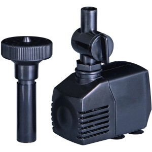 Ubbink Xtra 400 Springbrunnenpumpe mit Sprühdüse für Gartenteich.