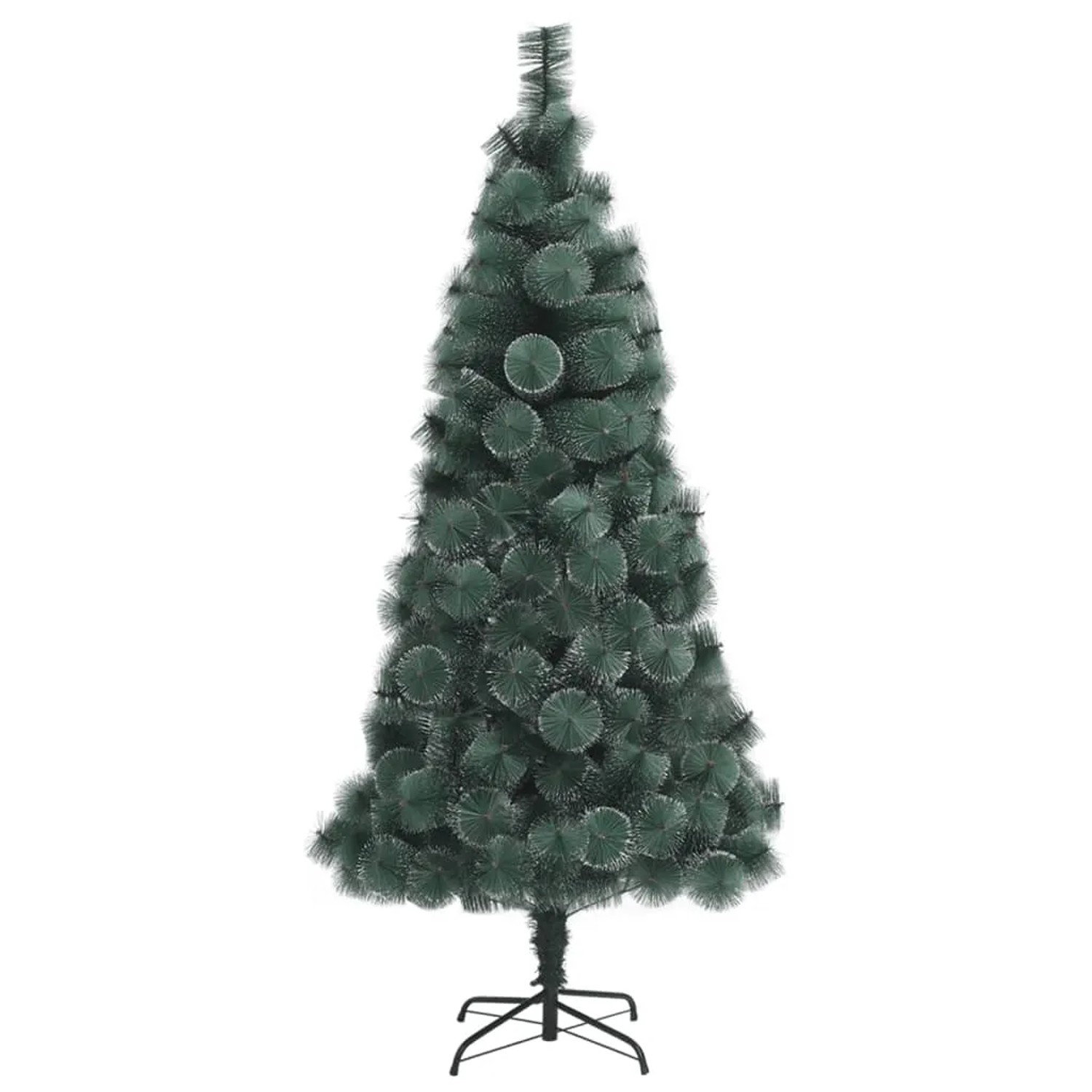 vidaXL Künstlicher Weihnachtsbaum mit Ständer Grün 240 cm PET 328486