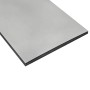 Silbrige, glatte Platten aus verzinktem Stahl, Material für vidaXL Pflanzkübel.