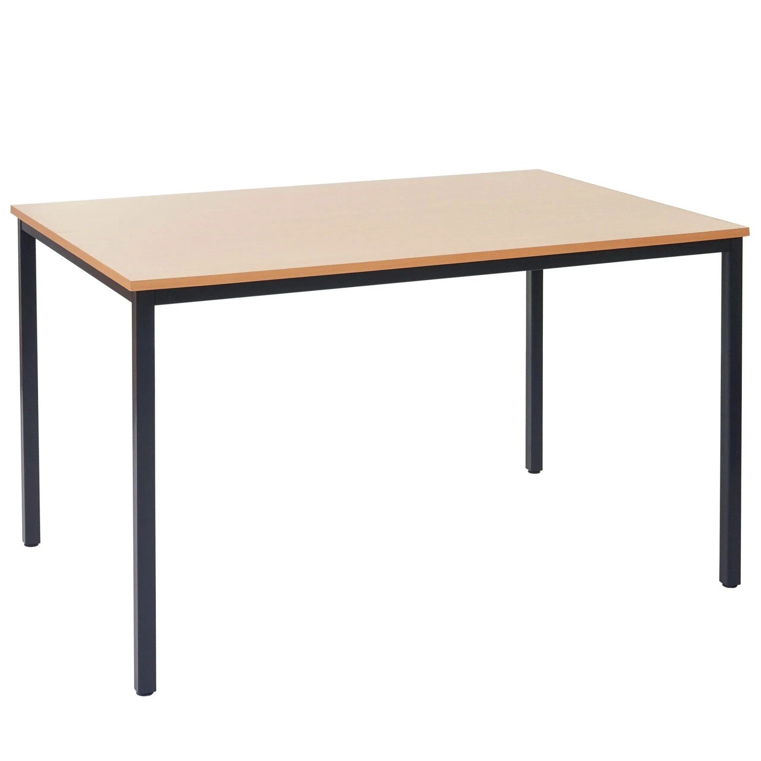 MCW Schreibtisch Braila 120x80cm MDF Buche-Optik