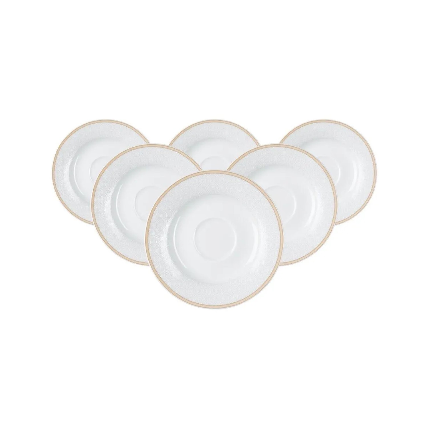 Ritzenhoff & Breker Geo Kaffeeuntertasse 15,5 cm 6er Set
