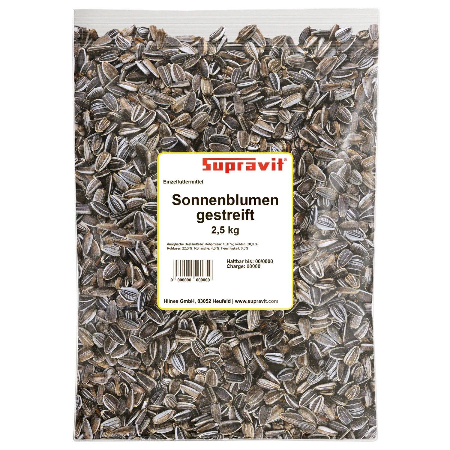 Image of Supravit Sonnenblumenkerne Ganzjahresvogelfutter