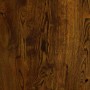 vidaXL Schuhschrank Räuchereiche: Dunkle Holzwerkstoff-Oberfläche mit natürlicher Maserung. Moderner Schuhkipper.
