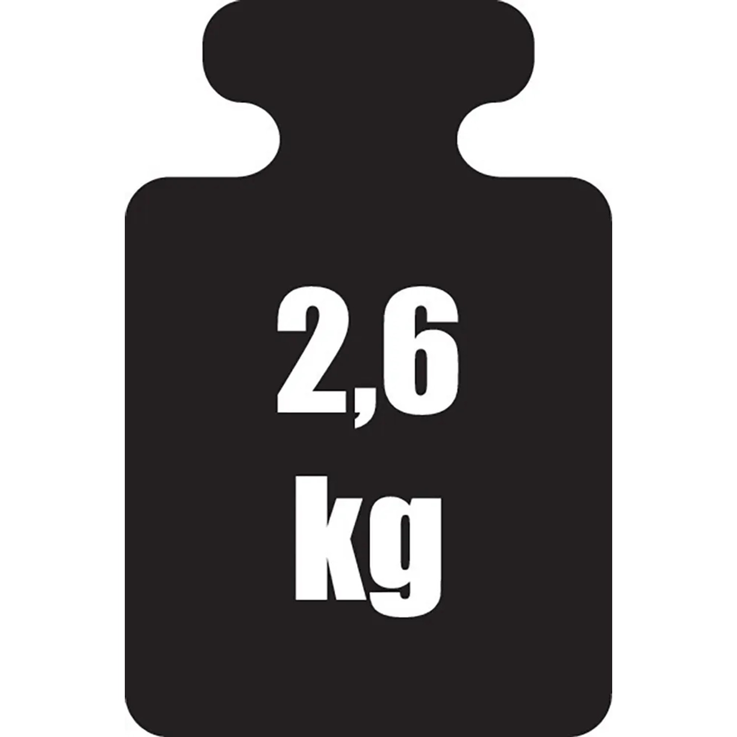 Gewichtsangabe: 2,6 kg für Wenko WC-Sitz Exclusive