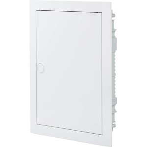 Striebel & John Kleinverteiler, 24 TE, Unterputz, weiße Tür