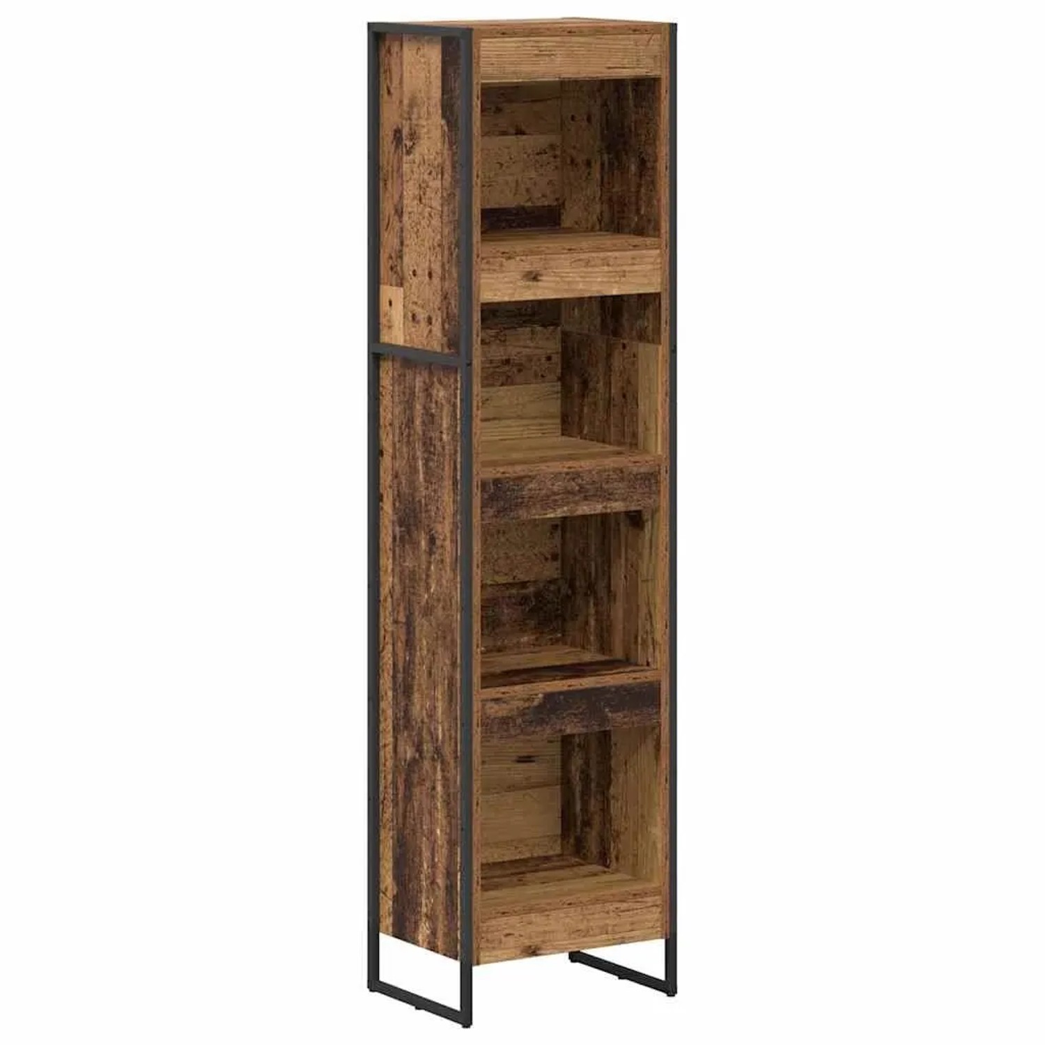 vidaXL Bücherregal Altholz 80 x 30 x 155 cm Holzwerkstoff 886376 günstig online kaufen