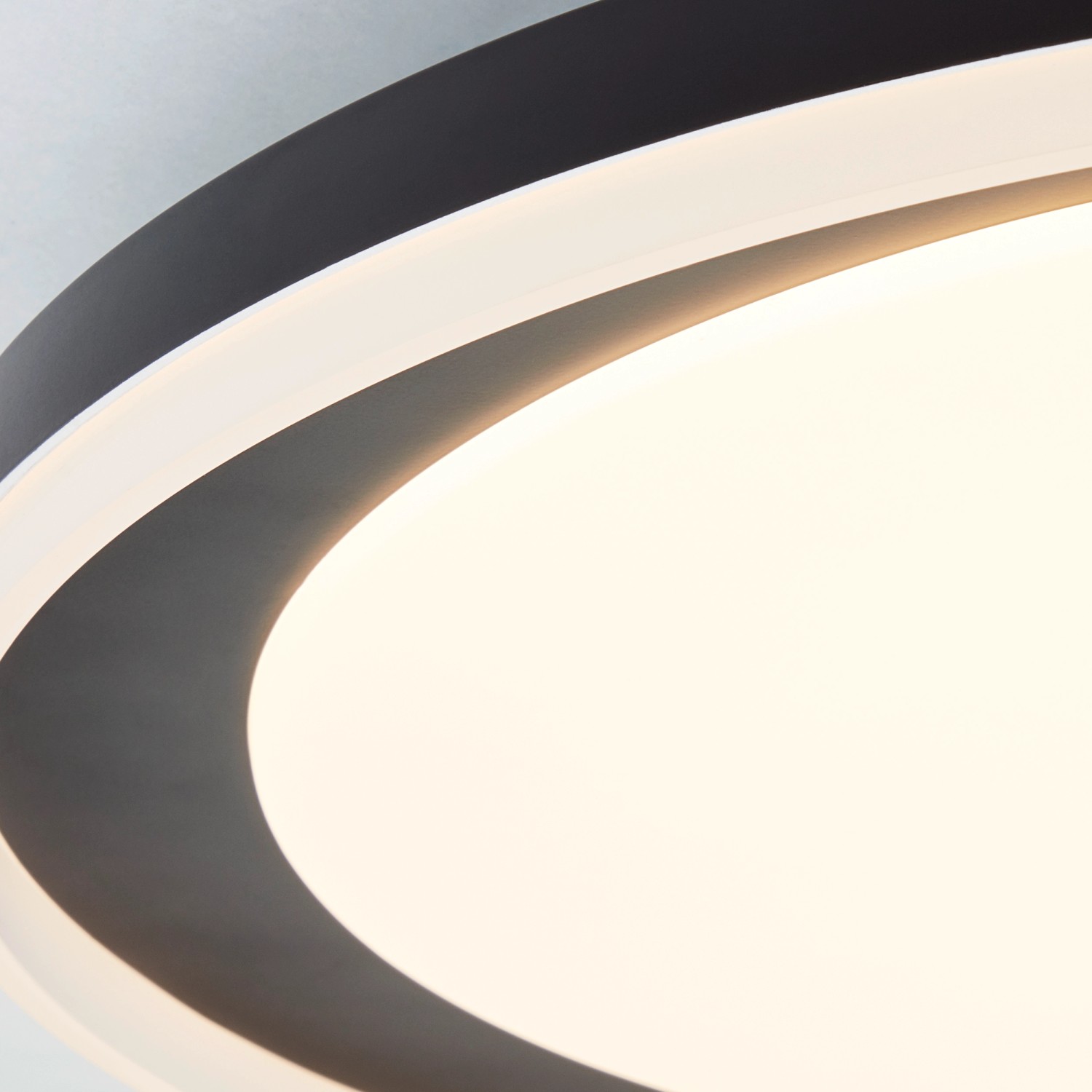 Brilliant LED-Deckenleuchte kaufen Kelvin 3000 bei Pederson OBI Schwarz