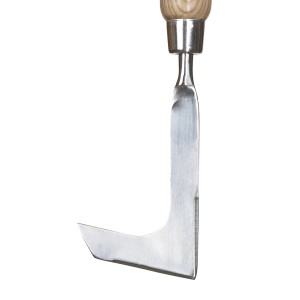 Kent & Stowe Fugenkratzer mit Edelstahlklinge und Eschenholzgriff für die Bodenbearbeitung.