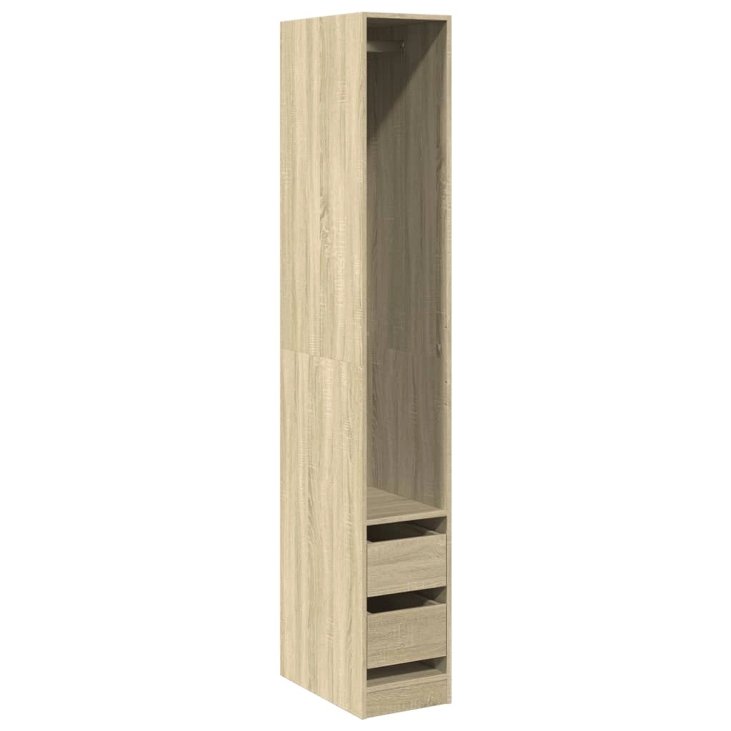 vidaXL Kleiderschrank Sonoma-Eiche 30x50x200 cm Holzwerkstoff 3307740 günstig online kaufen