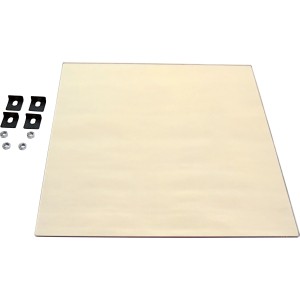 Glasscheibe für Kaminofen Bromo, Ersatzteil mit Zubehör.