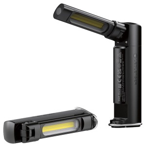 Ledlenser W6R Work Arbeitsleuchte, flexible Lampe mit Magnet, Haken und USB-C Ladefunktion.
