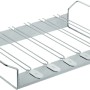 Rösle Halter mit 6 Grillspießen aus Edelstahl. Grillutensil für gleichmäßiges Grillen.