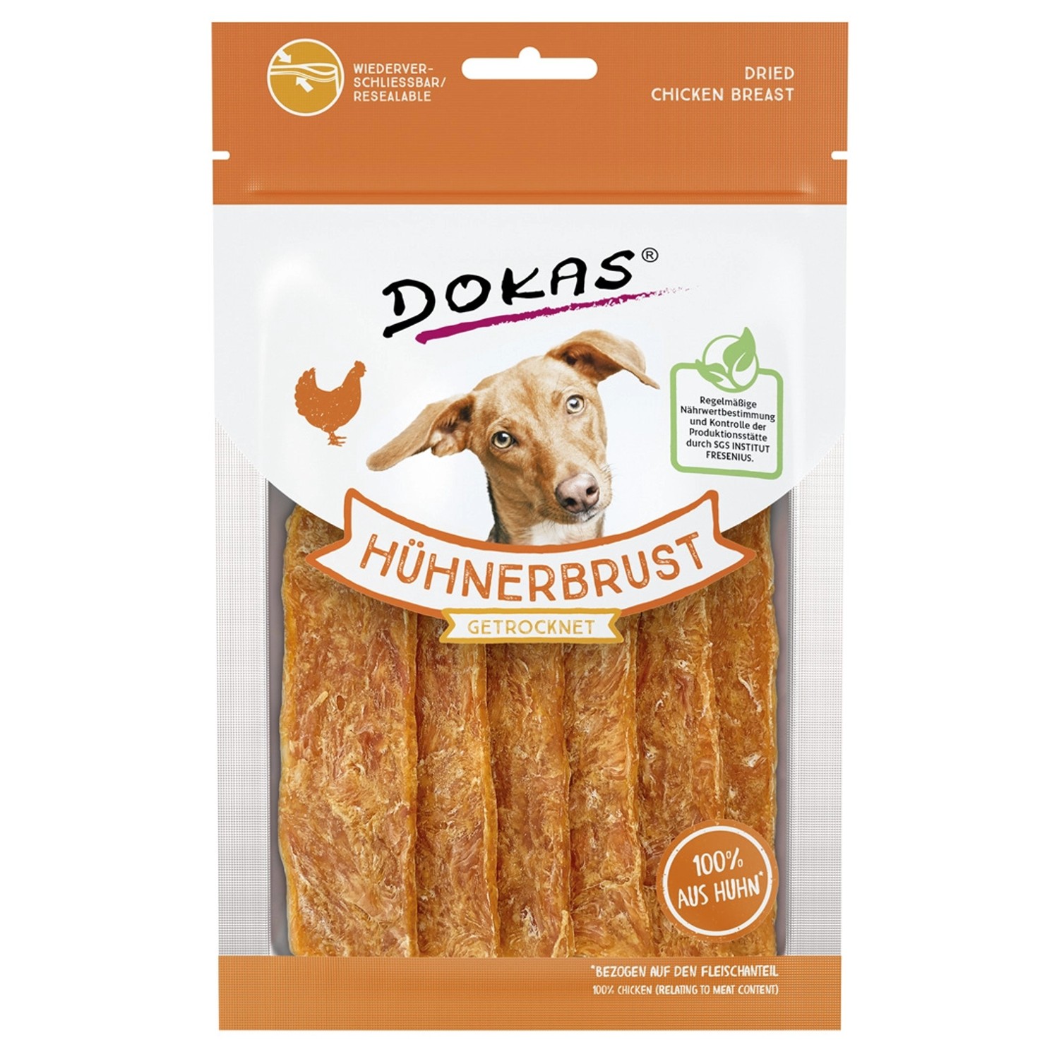 Dokas Hühnerbrust getrocknet 70 g