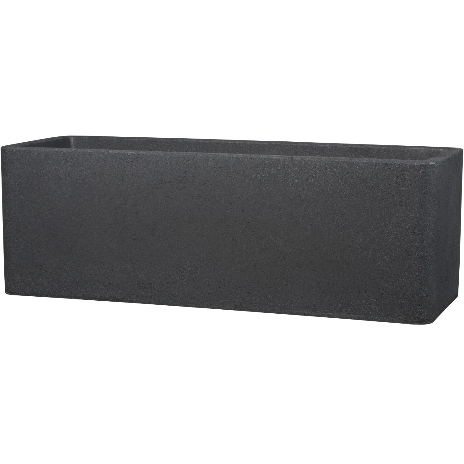 Scheurich Pflanzgefäß Plaza Box 79 cm x 29 cm 27,5 cm Schwarz Granit günstig online kaufen