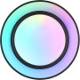 Globo LED Deckenleuchte Sully, Ø 38cm, mit Farbwechsel und Regenbogeneffekt.