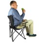 Wellogic Campingstuhl Faltbar Schwarz_6