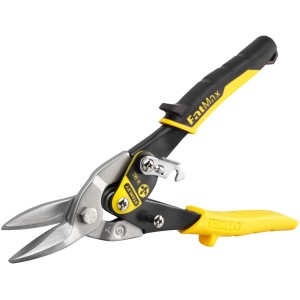 Stanley Fatmax Blechschere, gelb, 250mm, für gerade Schnitte in Blech und Metall.