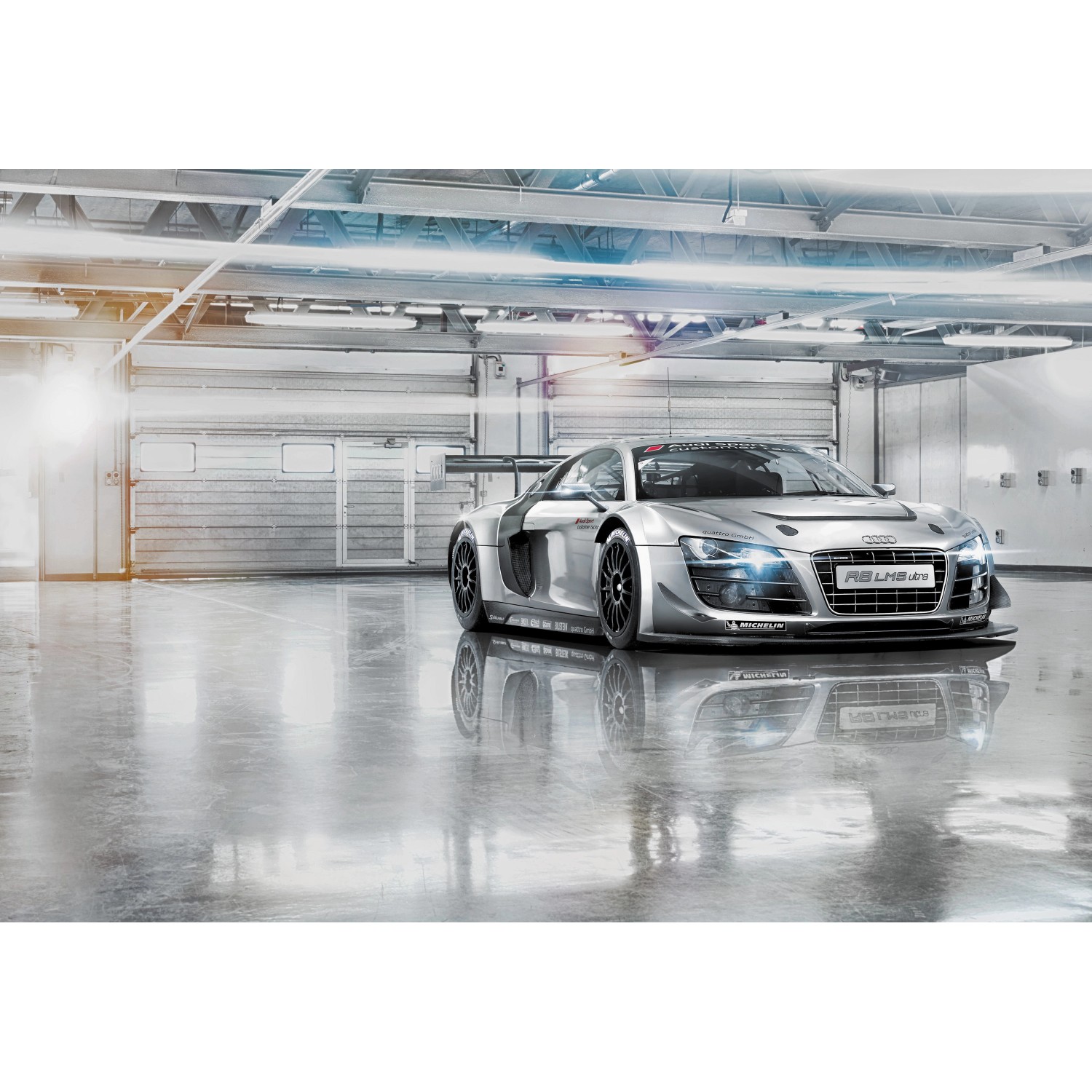 Komar Fototapete Audi R8 Le Mans 368 cm x 254 cm FSC®