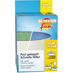 Summer Fun Wasserpflege-Set Clear and Fun für Pools von 3.000 l - 10.000 l.