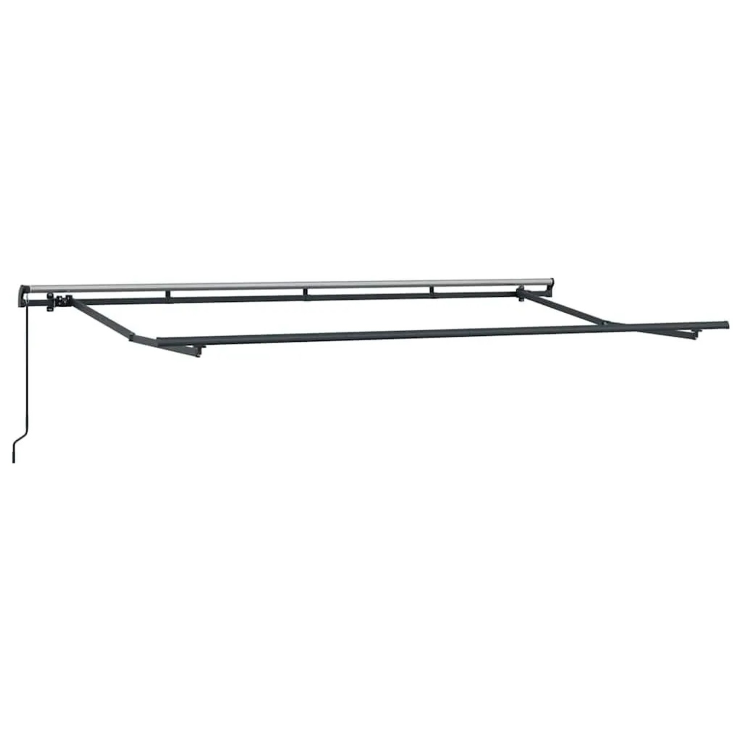 vidaXL Einziehbare Markise Anthrazit 350 x 200 cm 3329658_5