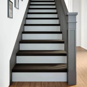 vidaXL Treppenstufen 16 Stk Dunkelbraun 70x25x2 cm Massivholz Eiche 3283049