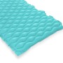 Bestway Luftmatratze Float'n Roll, blau, 213x86 cm, für entspanntes Treiben im Wasser.