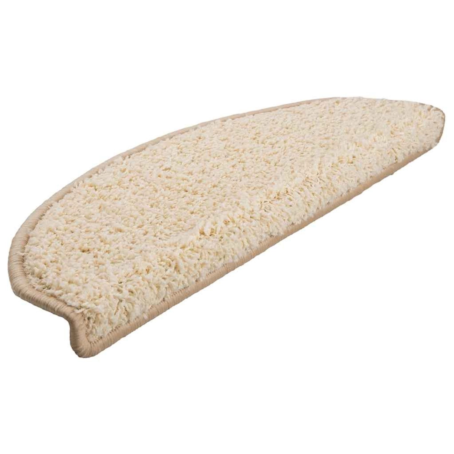 vidaXL Stufenmatten 20 Stk 65x21x4 cm Creme Halbrund Groß 3365849 günstig online kaufen