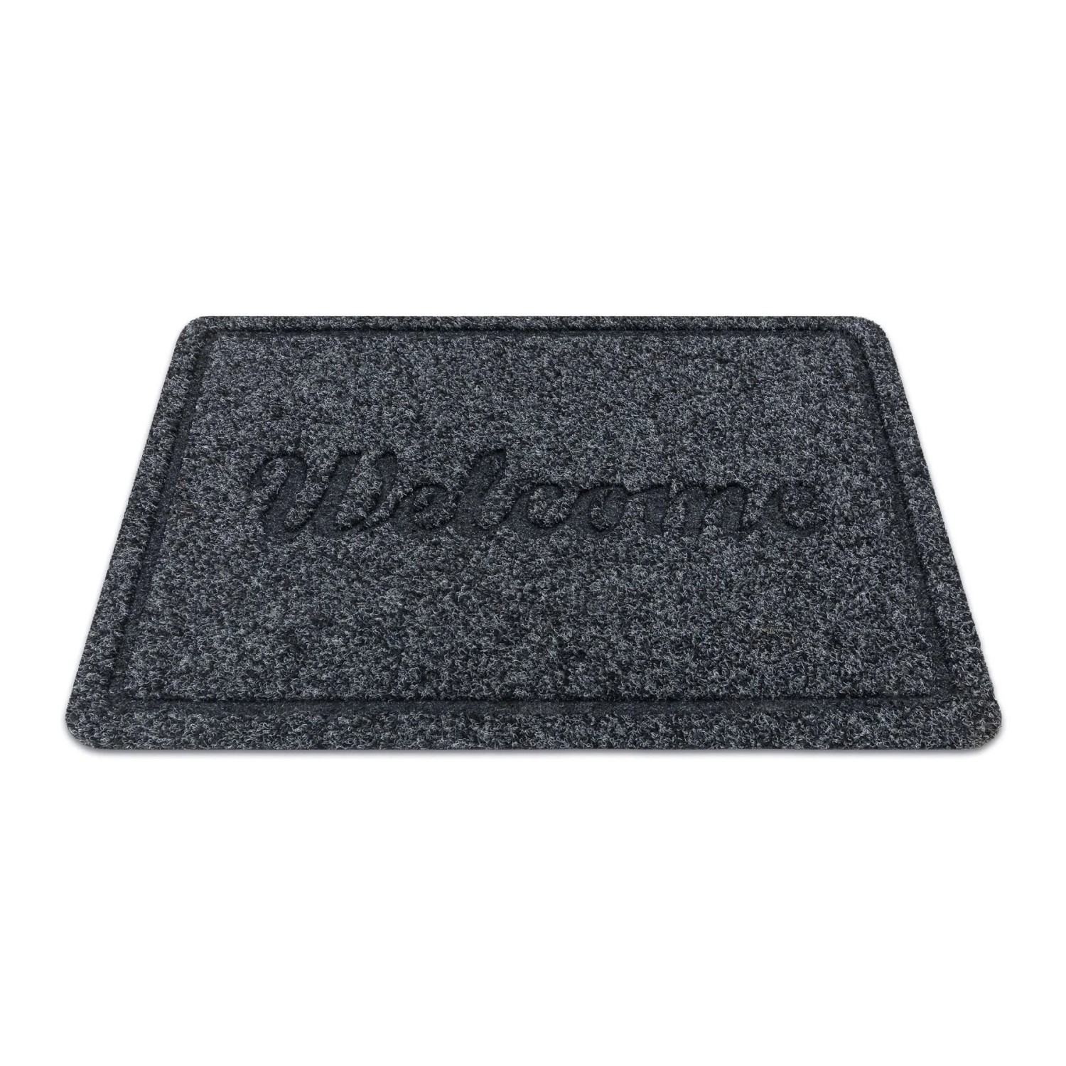 RugsX Türmatte Welcome 2098 VG18516 Grau 50cm 80cm