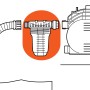 Gardena Pumpen-Vorfilter (bis 3000 l/h) zum Schutz vor Schmutz und Sand.