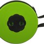 Faltbarer, höhenverstellbarer Calima Campinghocker, ø 25 cm, grün.