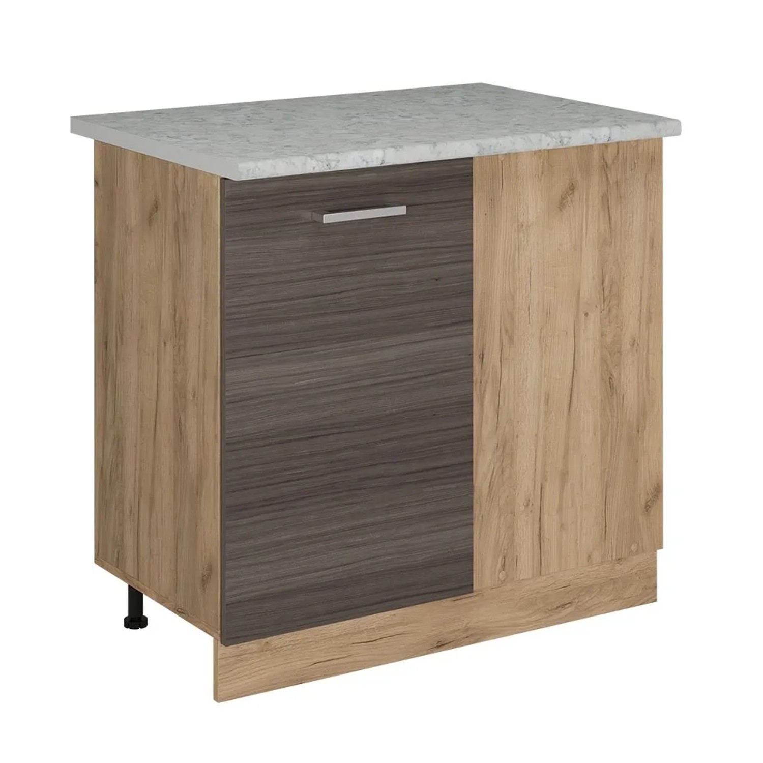 Vicco Eckunterschrank R-Line EdelGrau 86 x 82 AP Marmor Art Nr 53864