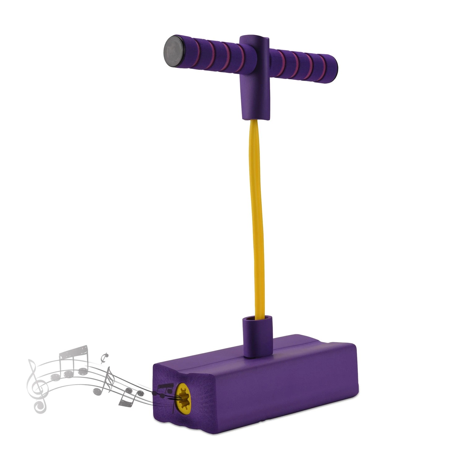 Relaxdays Pogo Jumper Schaumstoff Lila Rutschfest 42 cm x 22 cm x 10 cm