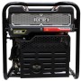 DeTec. Inverter Stromerzeuger 3,5 kW, Detailansicht der Rückseite des Stromgenerators.