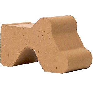 Terrakottafuß, 4 cm, 3er Set, marmoriert, für Pflanztöpfe, frostbeständig.