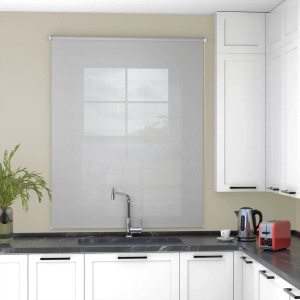 Deco-Raum Tageslicht-Rollo Bohren Basic GL 110 cm x 150 cm Grau