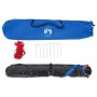 vidaXL Strandzelt 2 Personen Azurblau Quick Release Wasserdicht 4005308_11