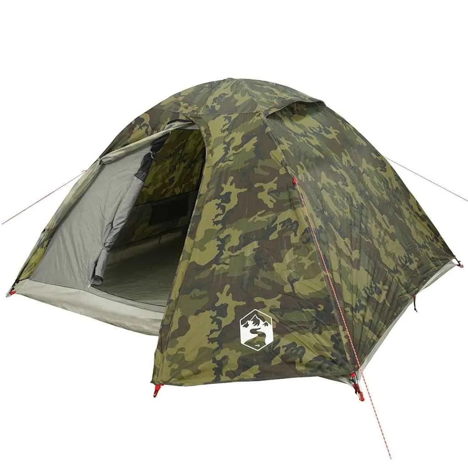 vidaXL Kuppelzelt 4 Personen Camouflage Wasserdicht 4009620