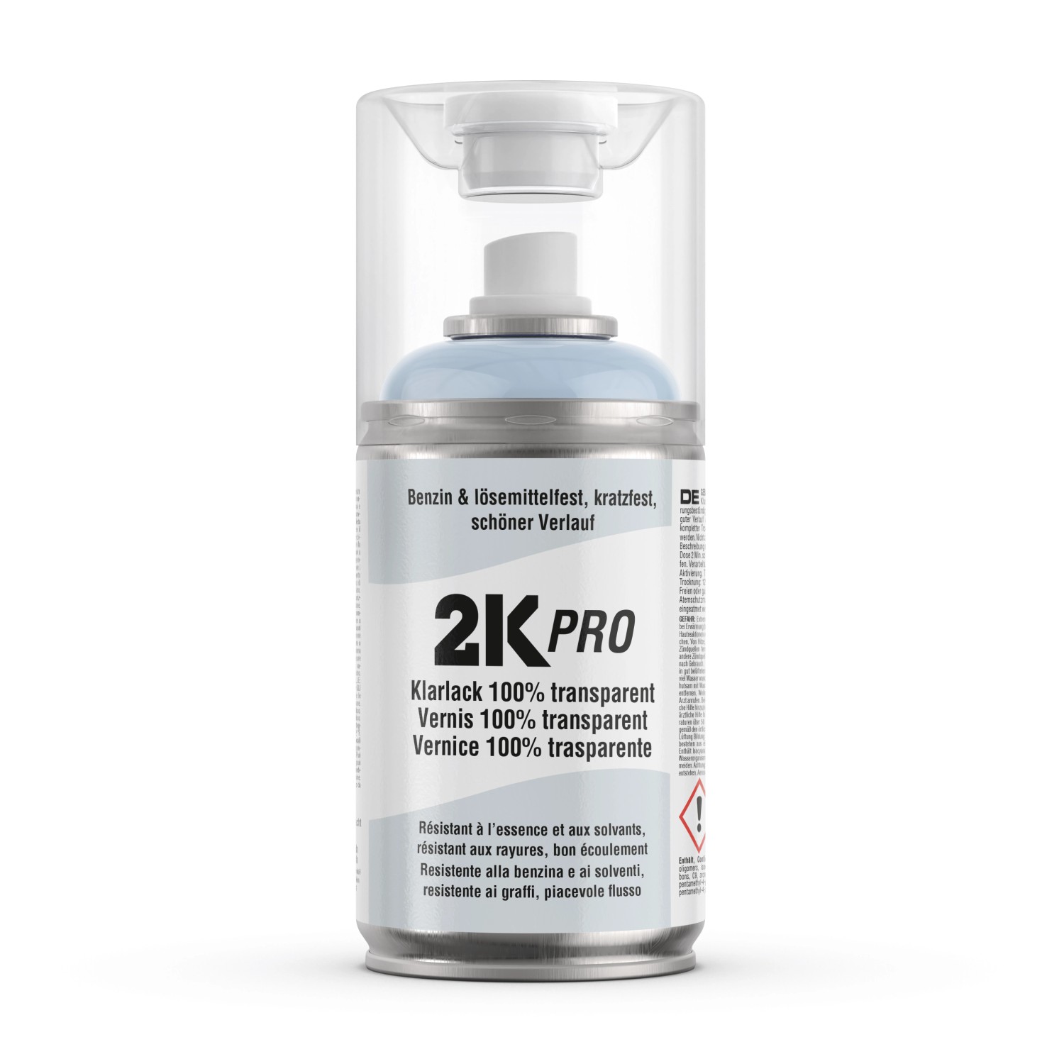 2K PRO Spraydose 250ml Klarlack Hochglanz