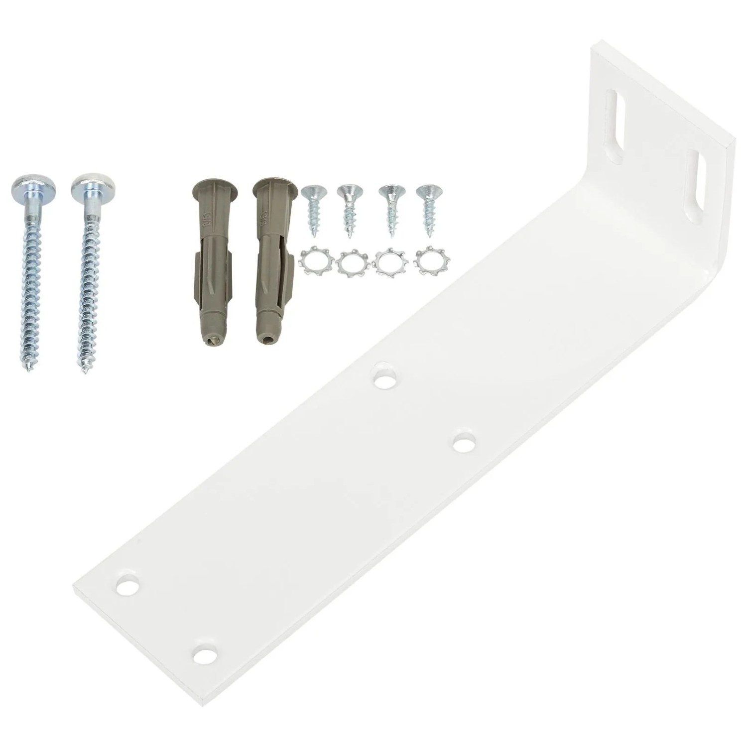 SOTECH Montagewinkel 200 x 60 x 50 mm Stahl Weiß Lackiert inkl. Montagematerial