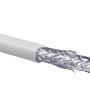 Schwaiger Koaxialkabel, 50m, 115 dB, mit 4-fach Schirmung für Satelliten- und Kabelfernsehen.