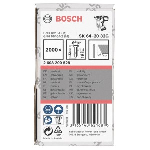 Bosch Stauchkopfnagel SK64-20 32G 32 mm Verzinkt 2000 Stück