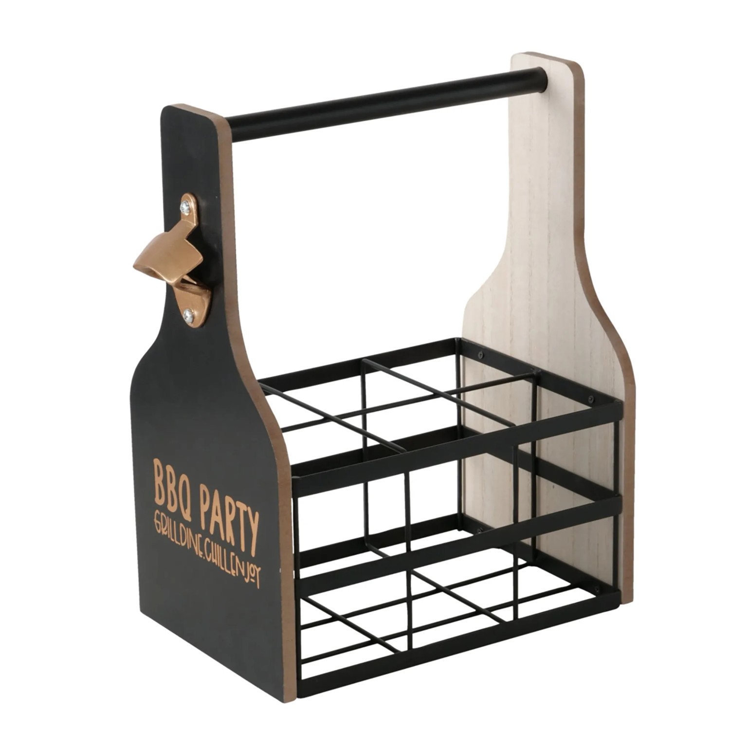 Boltze Getränketräger Holz Grillhouse 33 x 18 x 29 cm kaufen bei OBI