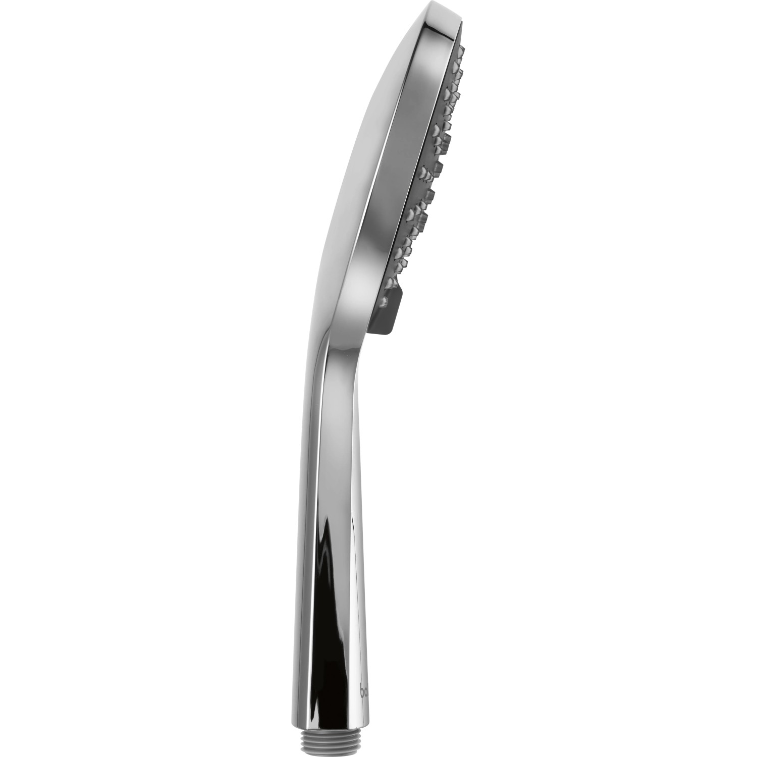 baliv Handbrause HBR-120.260, verchromt/schwarz, mit Antikalk-Noppen und 3 Strahlarten.
