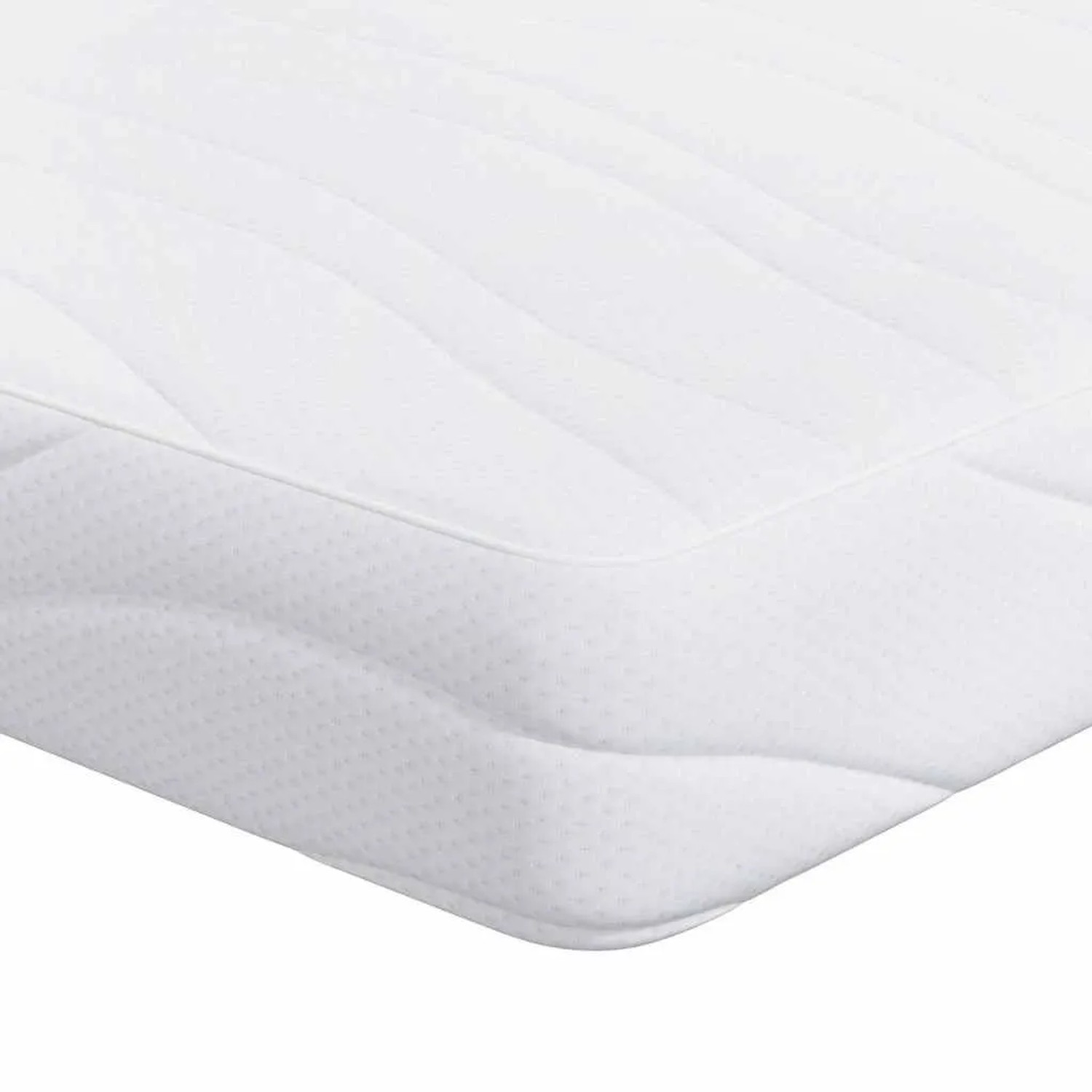vidaXL Matratze Weiß 90 x 190 cm Jacquard-Stoff 4106313
